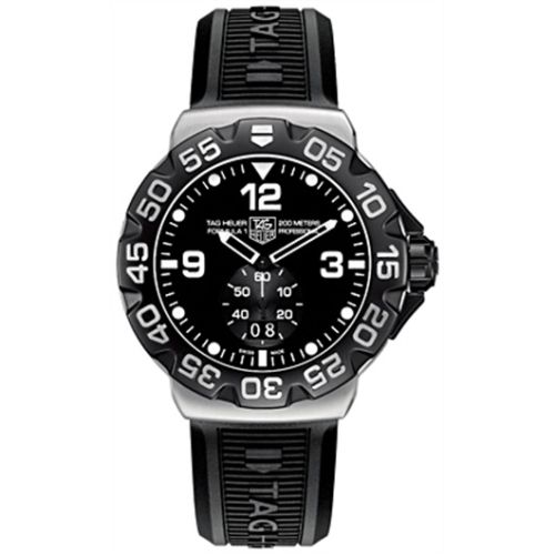 TAG Heuer Formula 1 Big Date 44 Stainless Steel / Black / Rubber
